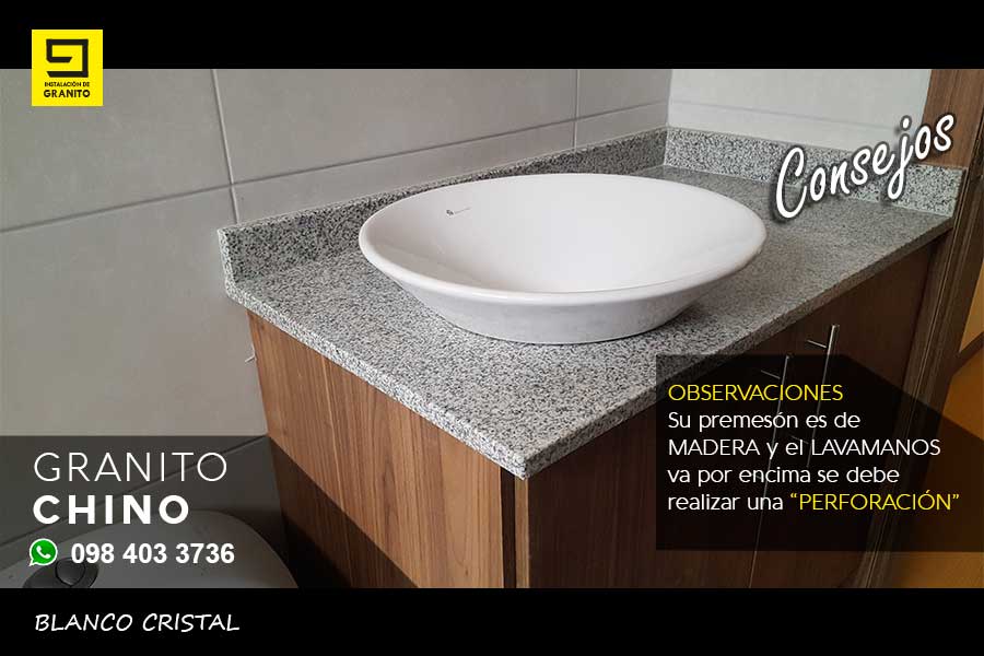 mesones-granito-blanco-cristal-baños-lavamanos-sector-carapungo-001NUEVOS TRABAJOS DE MARMOL Y GRANITO